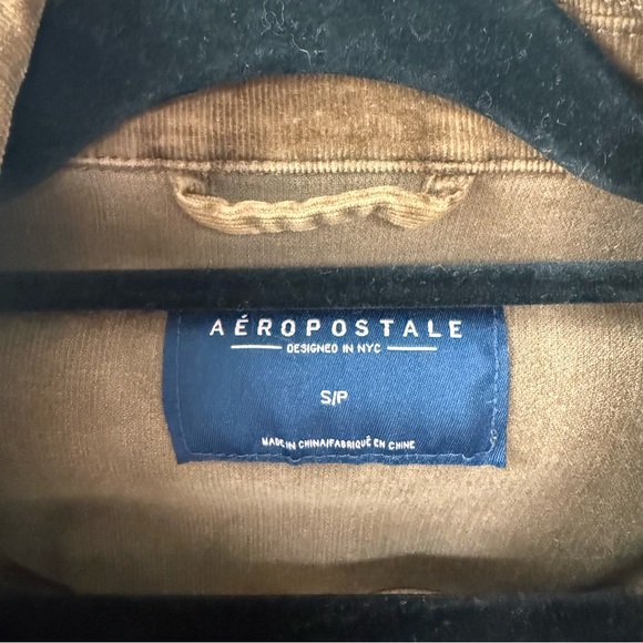 Aeropostale Women's Brown Corduroy Jacket - Picture 3 of 3